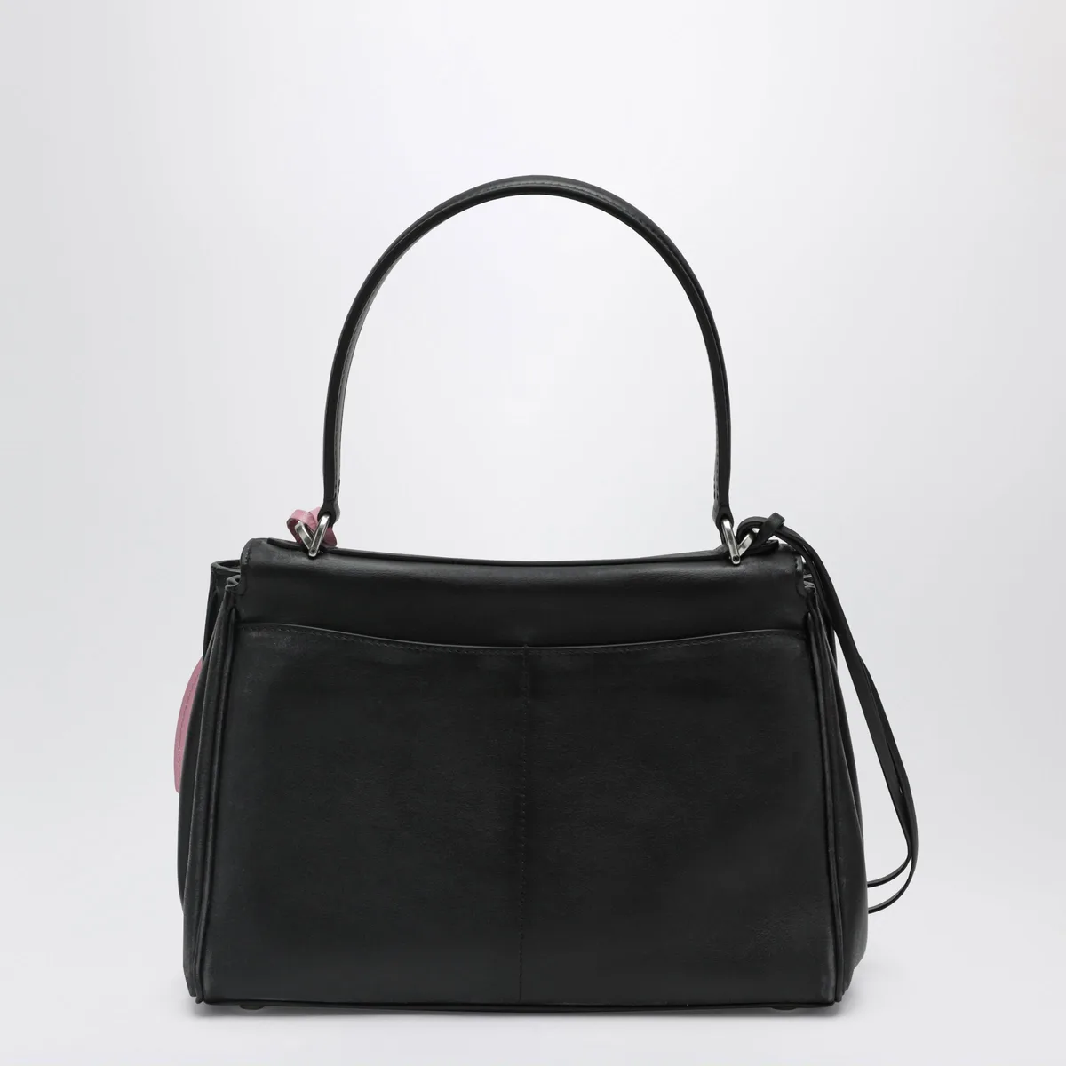 Balenciaga Small Black Rodeo Bag In Smooth Calf Lea