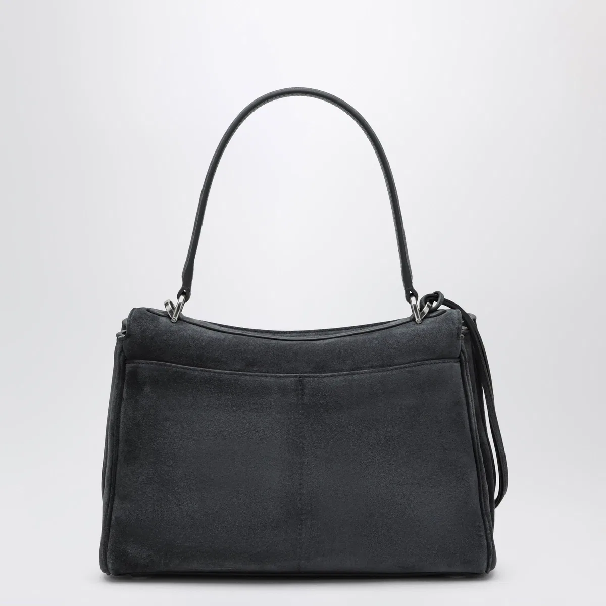 Balenciaga Rodeo Small Bag In Grey Calf Leather