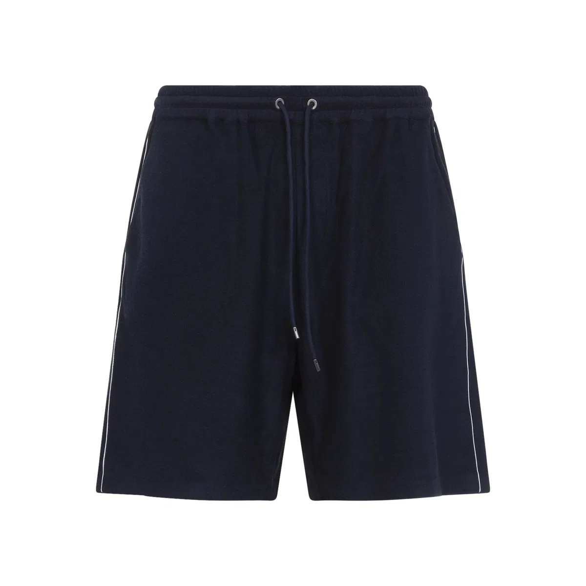 Ralph Lauren Purple Label Navy Blue Beach Athletic Cotton Bermuda