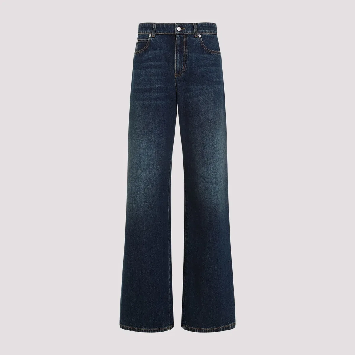 Alexander Mcqueen Cotton Jeans
