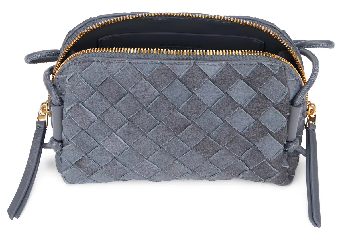Bottega Veneta Cloudy Indigo Concert Pouch
