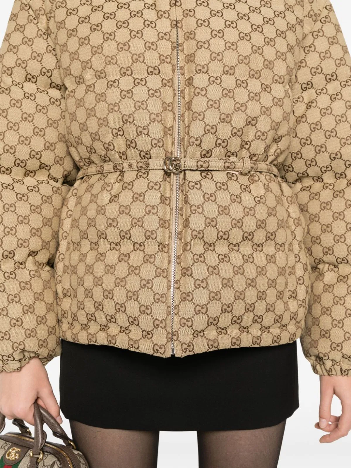 Gucci Gg Cotton Polyester Coat