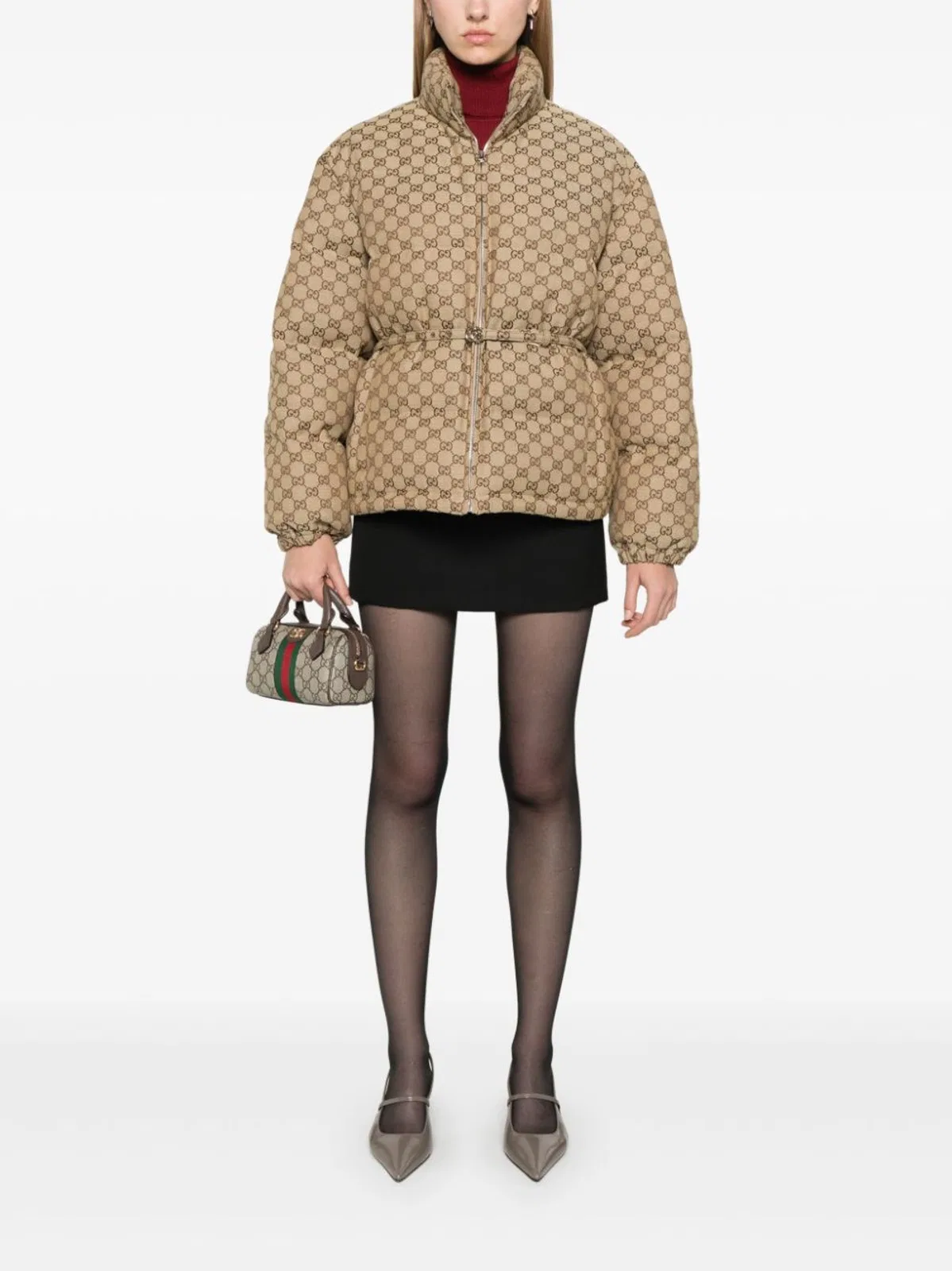 Gucci Gg Cotton Polyester Coat
