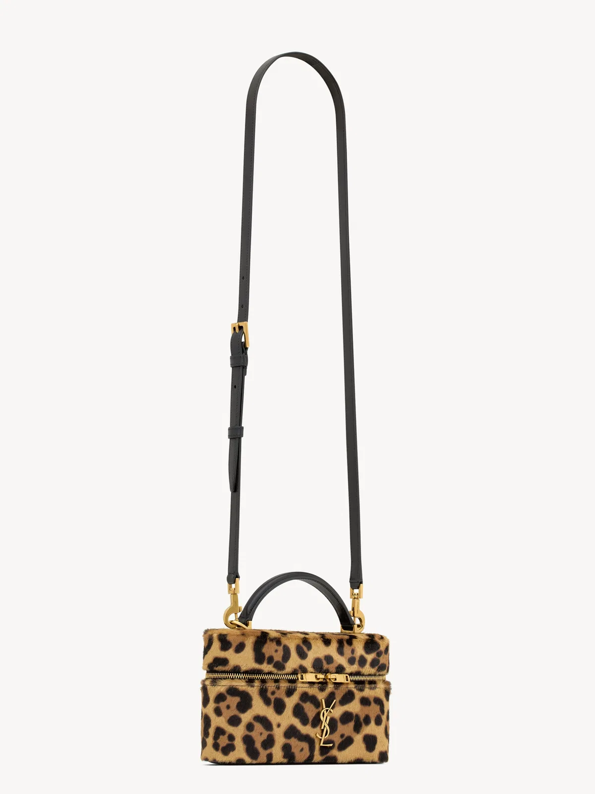 Saint Laurent Gaby Vanity Bag In Pony Skin