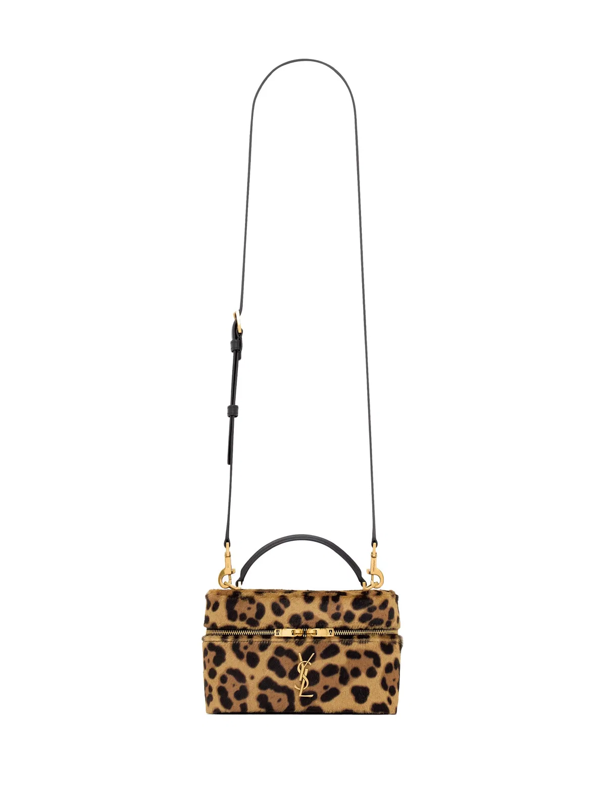 Saint Laurent Gaby Vanity Bag In Pony Skin