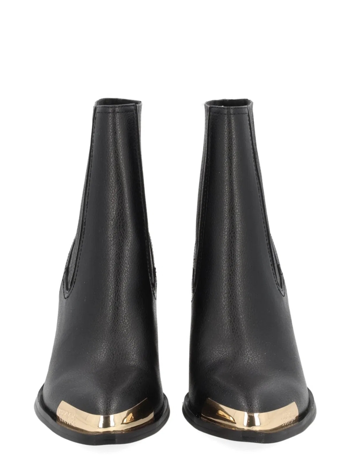 Versace Jeans Couture Black Abs Heel Boot