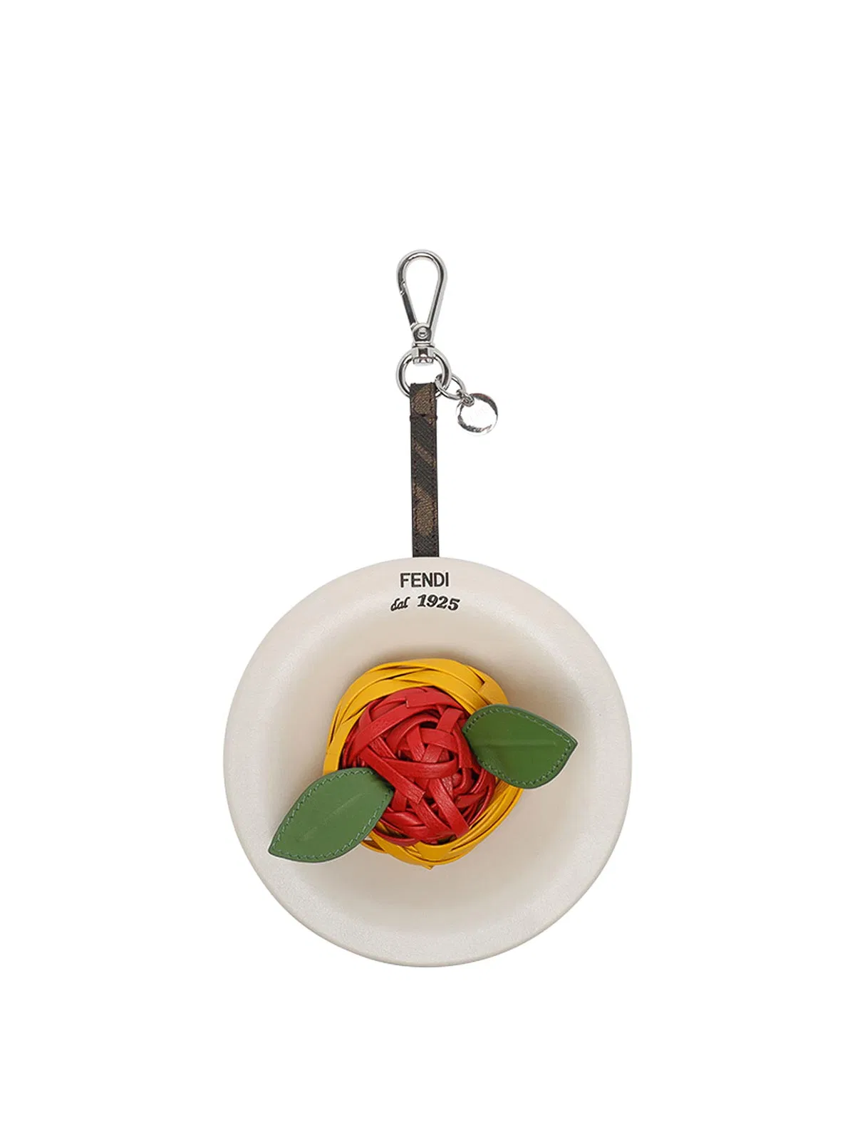Fendi Charm Spaghetti Keyring