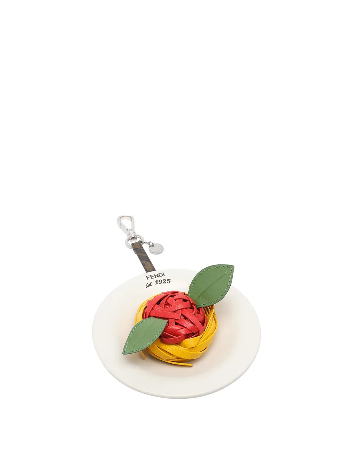 Fendi Charm Spaghetti Keyring