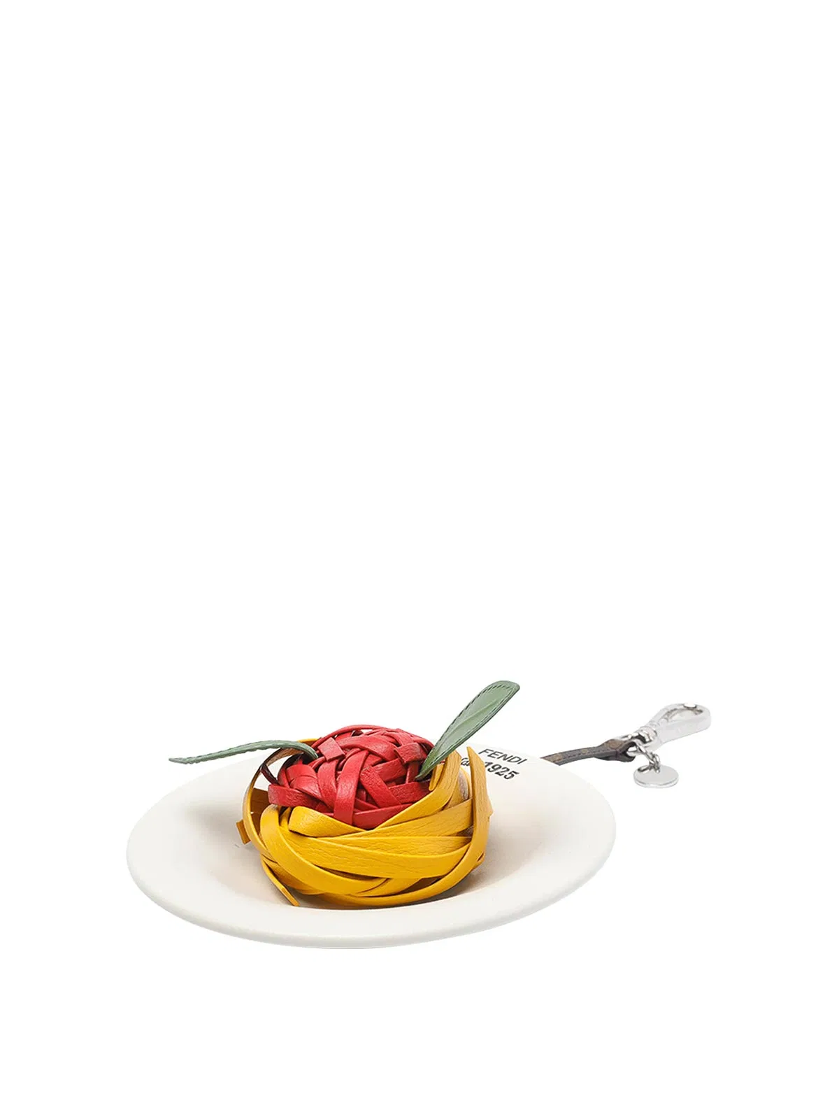 Fendi Charm Spaghetti Keyring