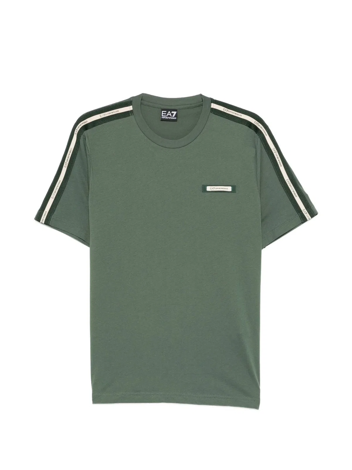 EA7 Short-Sleeve Striped T-Shirt