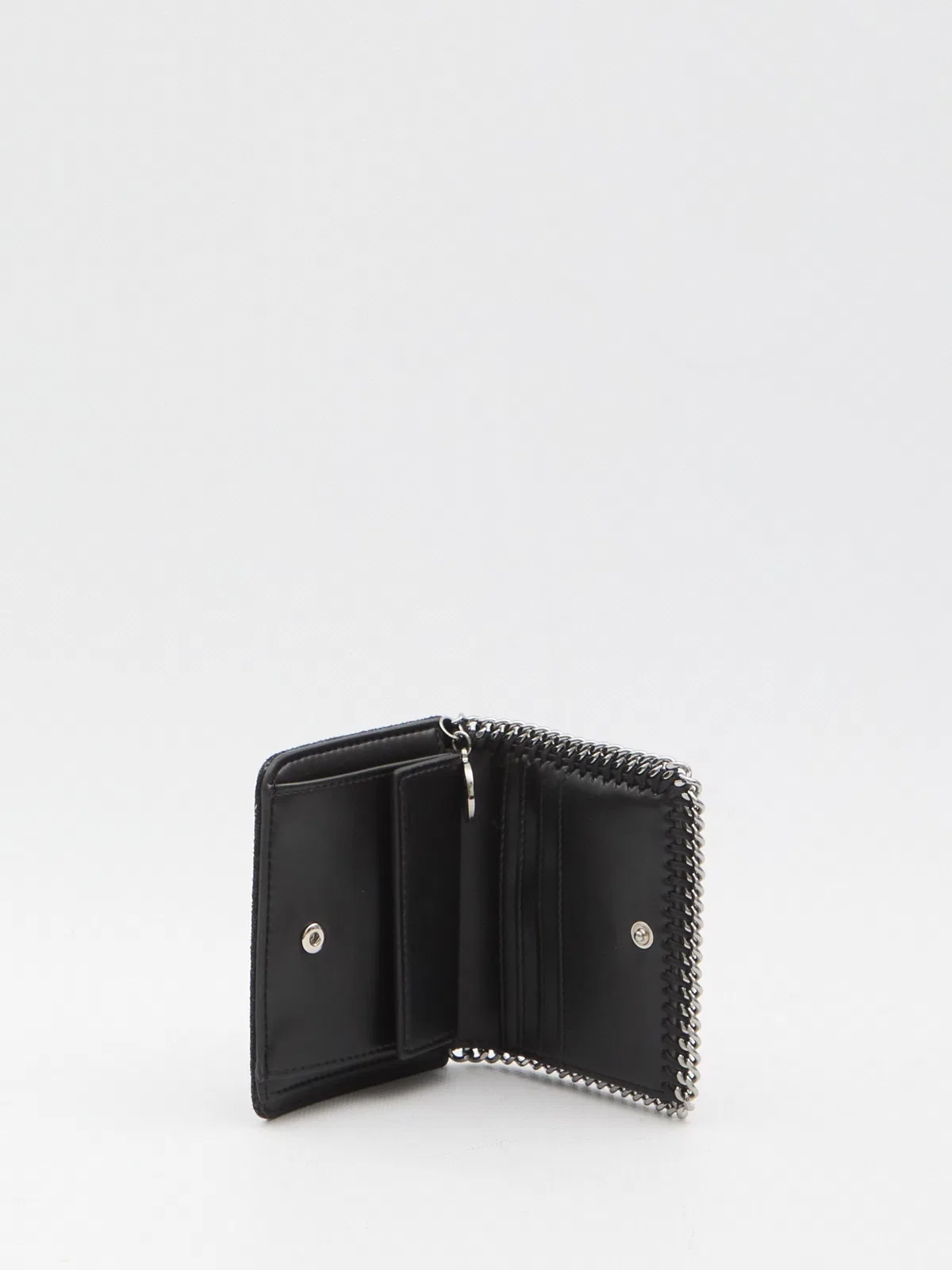 Stella Mccartney Falabella Bifold Wallet In Black