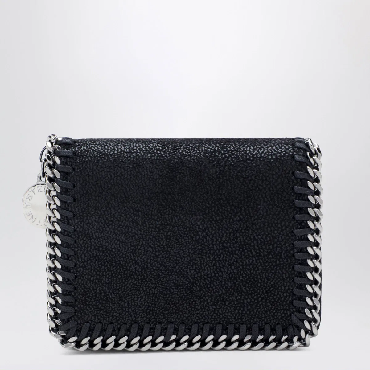 Stella Mccartney Falabella Bi-Fold Wallet In Black