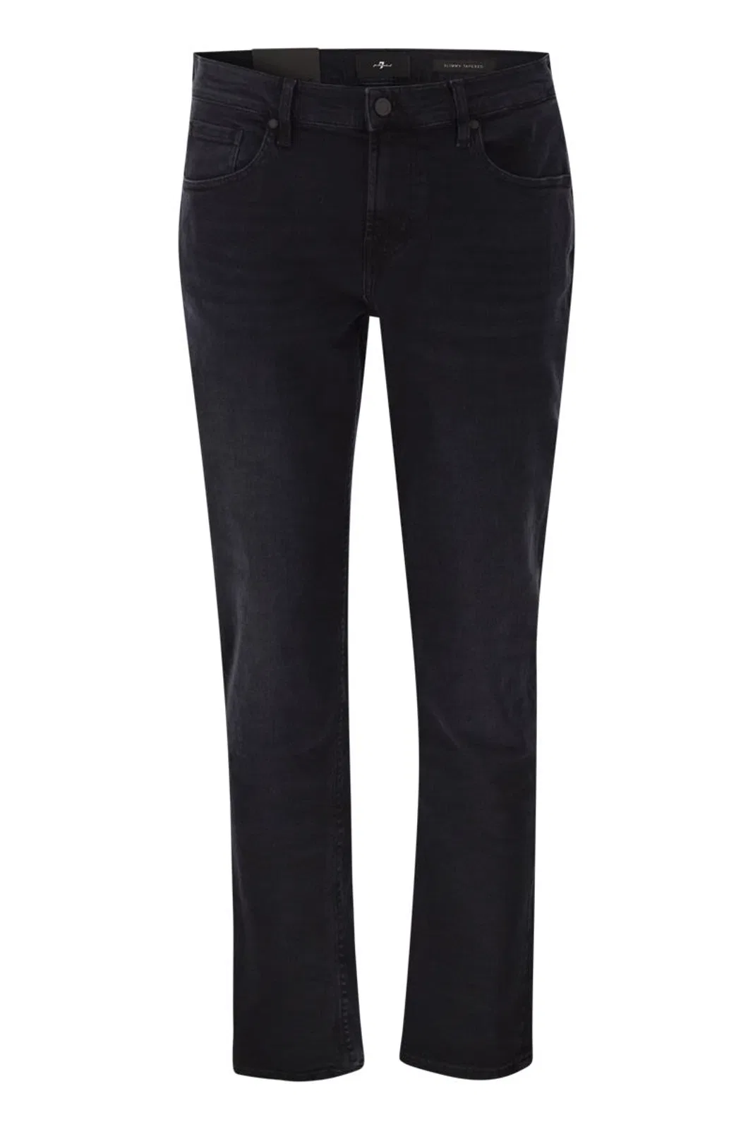 7 For All Mankind Slimmy Tapered Low Jeans In Denim