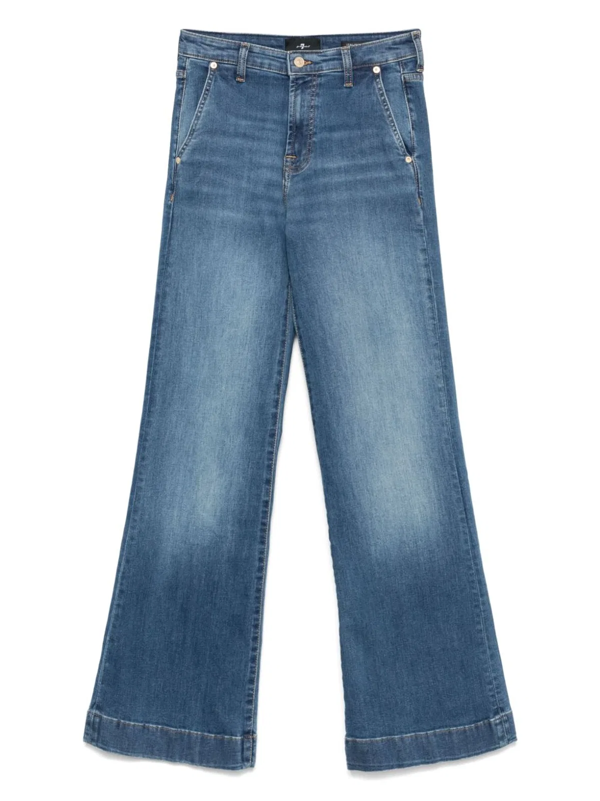 7 For All Mankind Modern Dojo - High-Waisted Flared Jeans