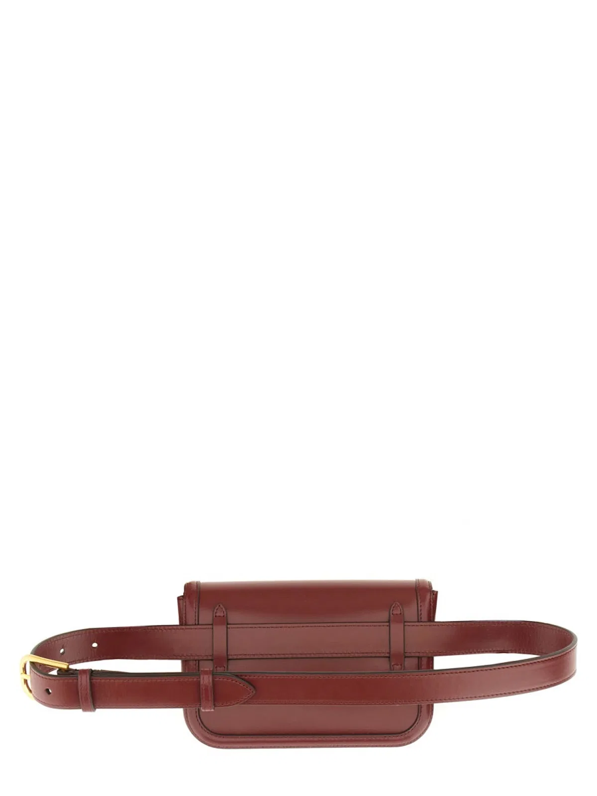 Valentino Garavani Bordeaux Leather Belt Bags