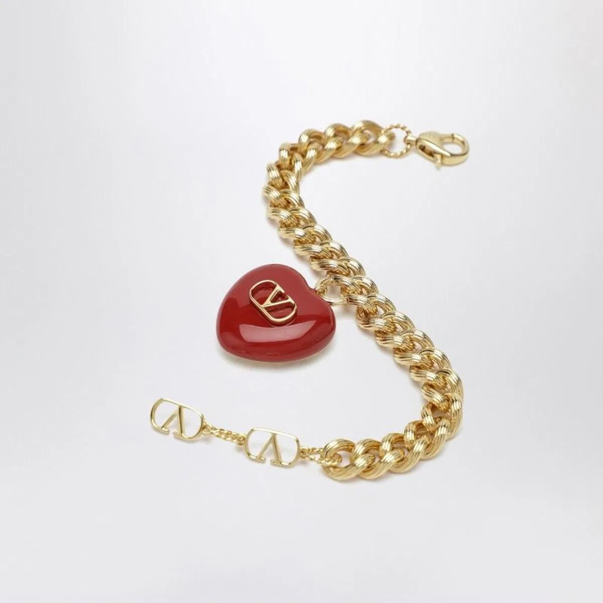 Valentino Garavani Coer Royal Goldtone Metal Bracelet