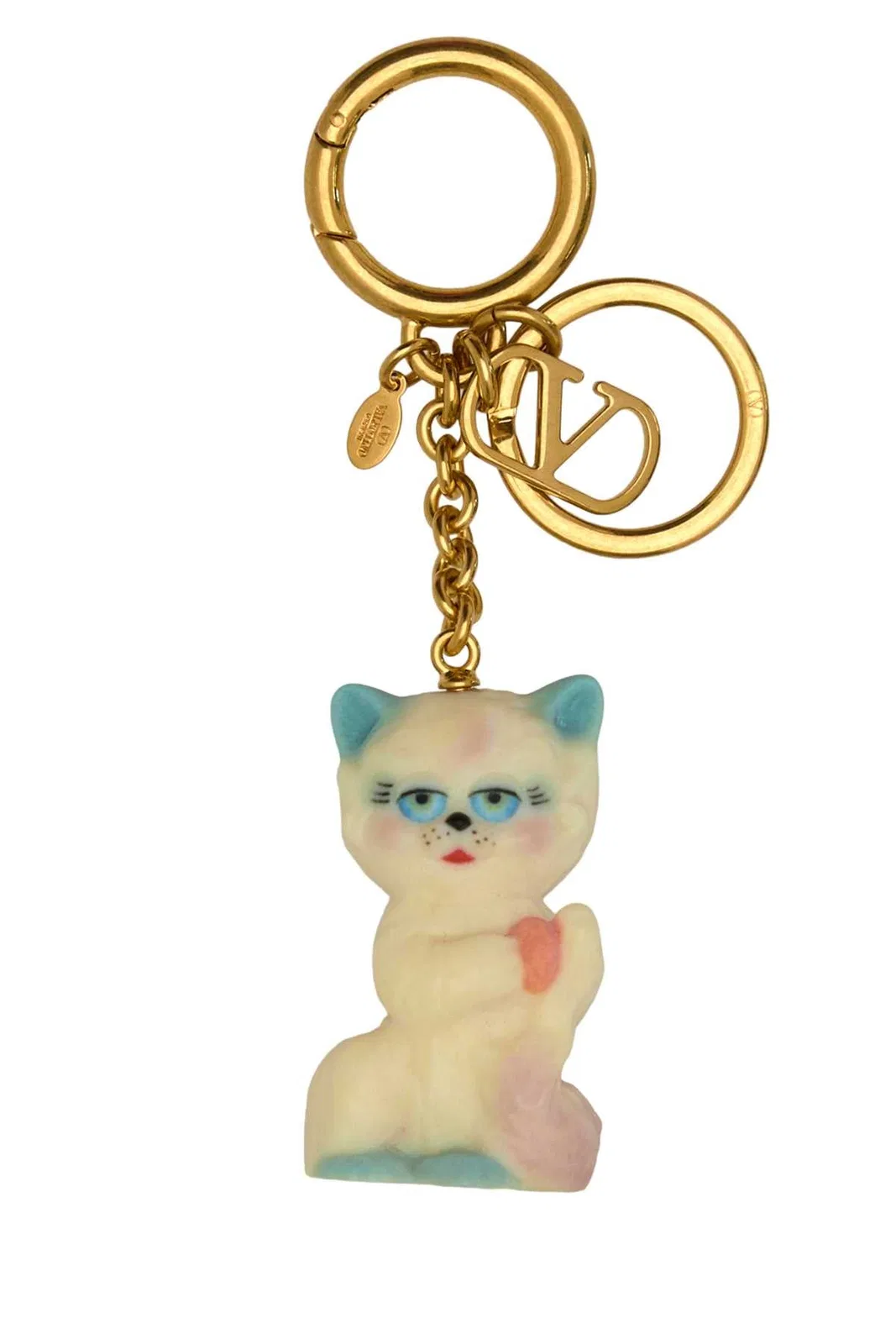 Valentino Garavani Multicolor Metal And Nylon Le Chat De La