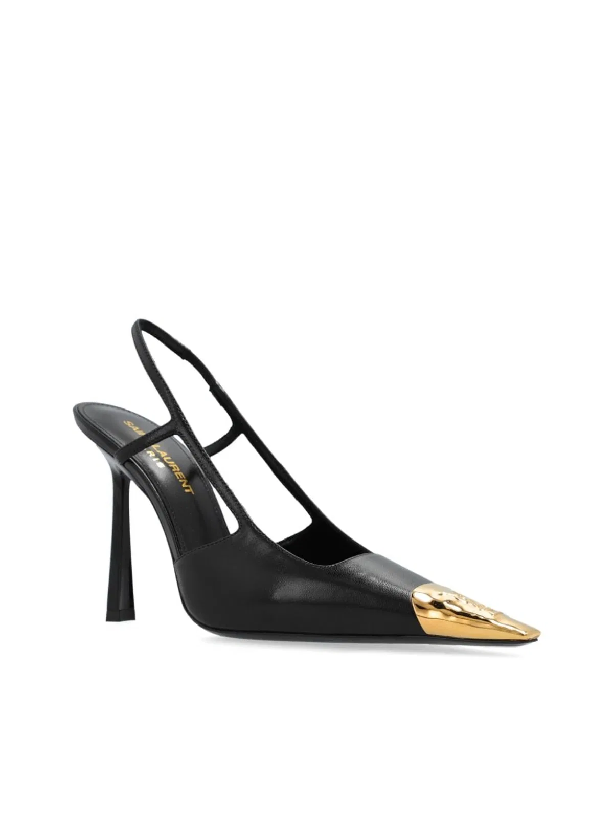 Saint Laurent Black Leather Jeanne Pumps