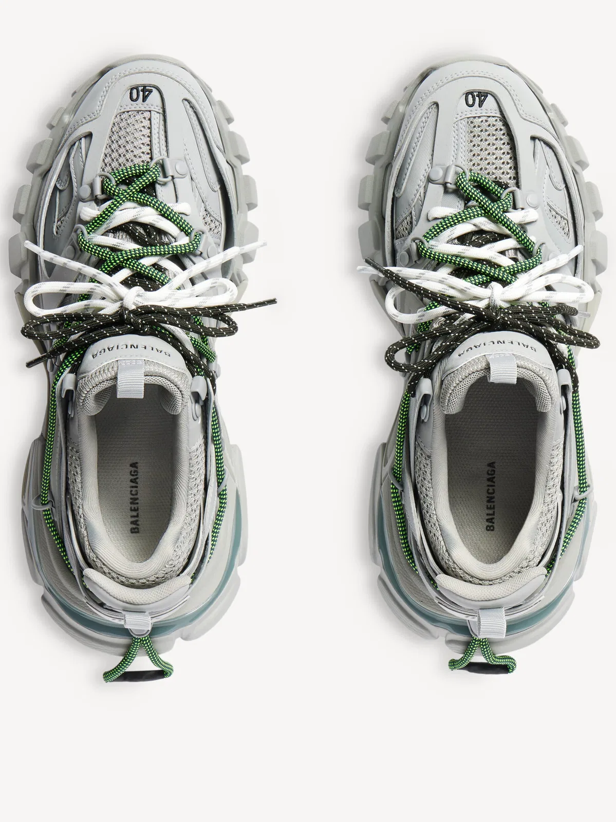 Balenciaga Track Trail Laces Panelled Low-Top Sneak