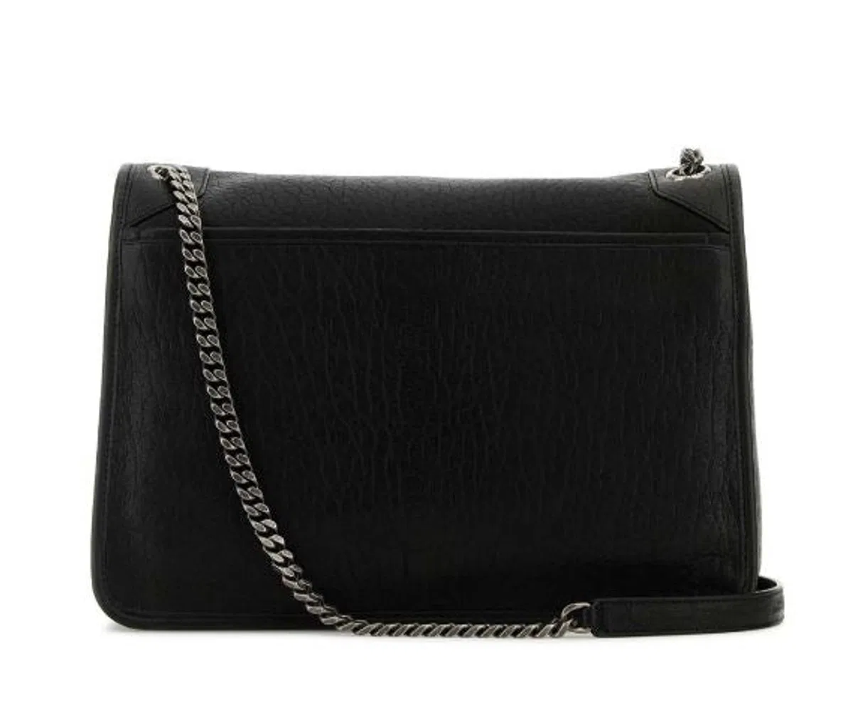 Saint Laurent Black Leather Large Niki Bag