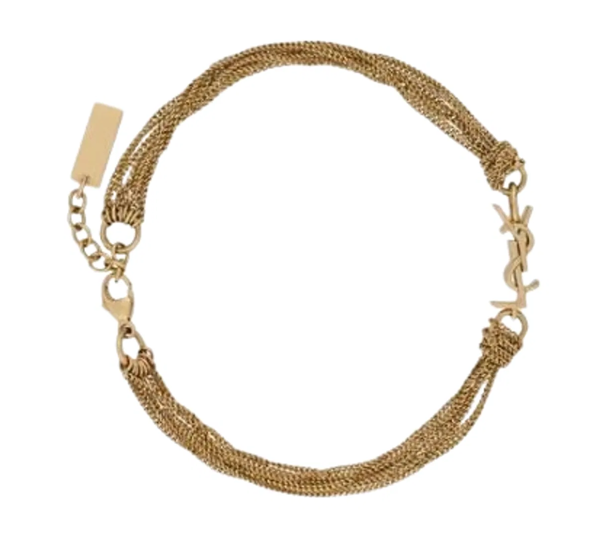 Saint Laurent Dore Cassandre Bracelet