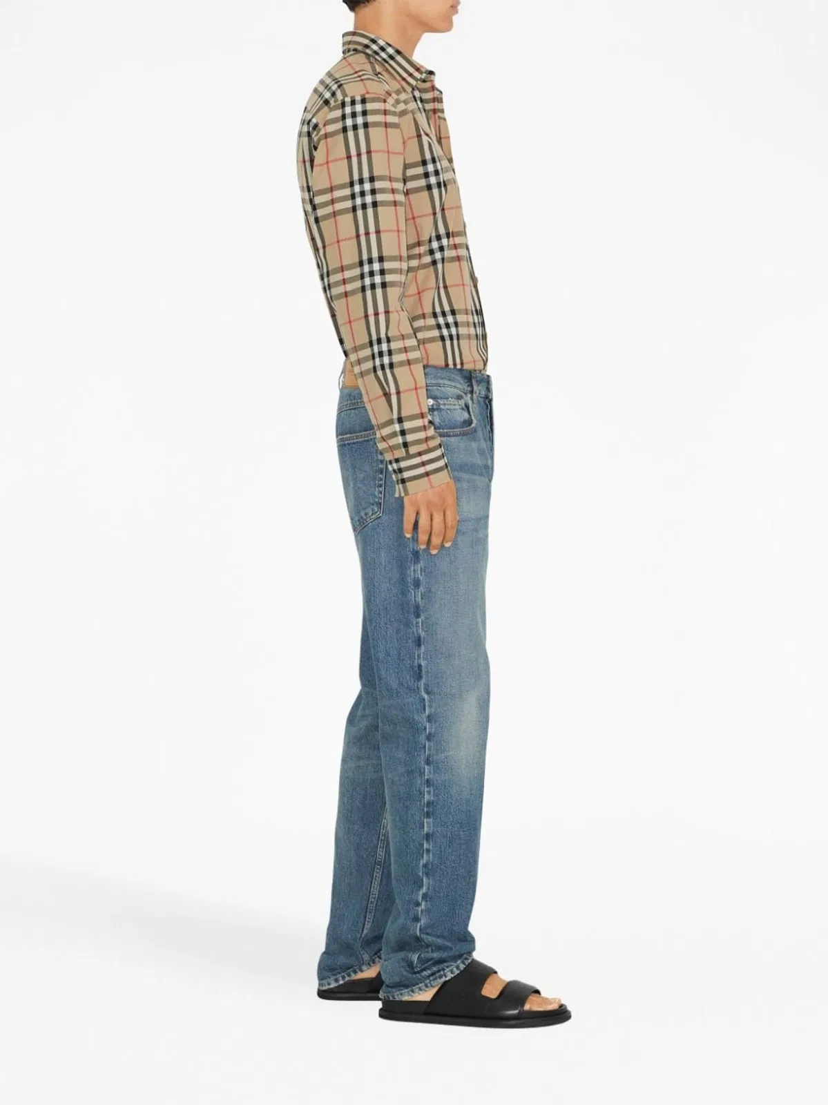 Burberry Embroidered Poplin Shirt