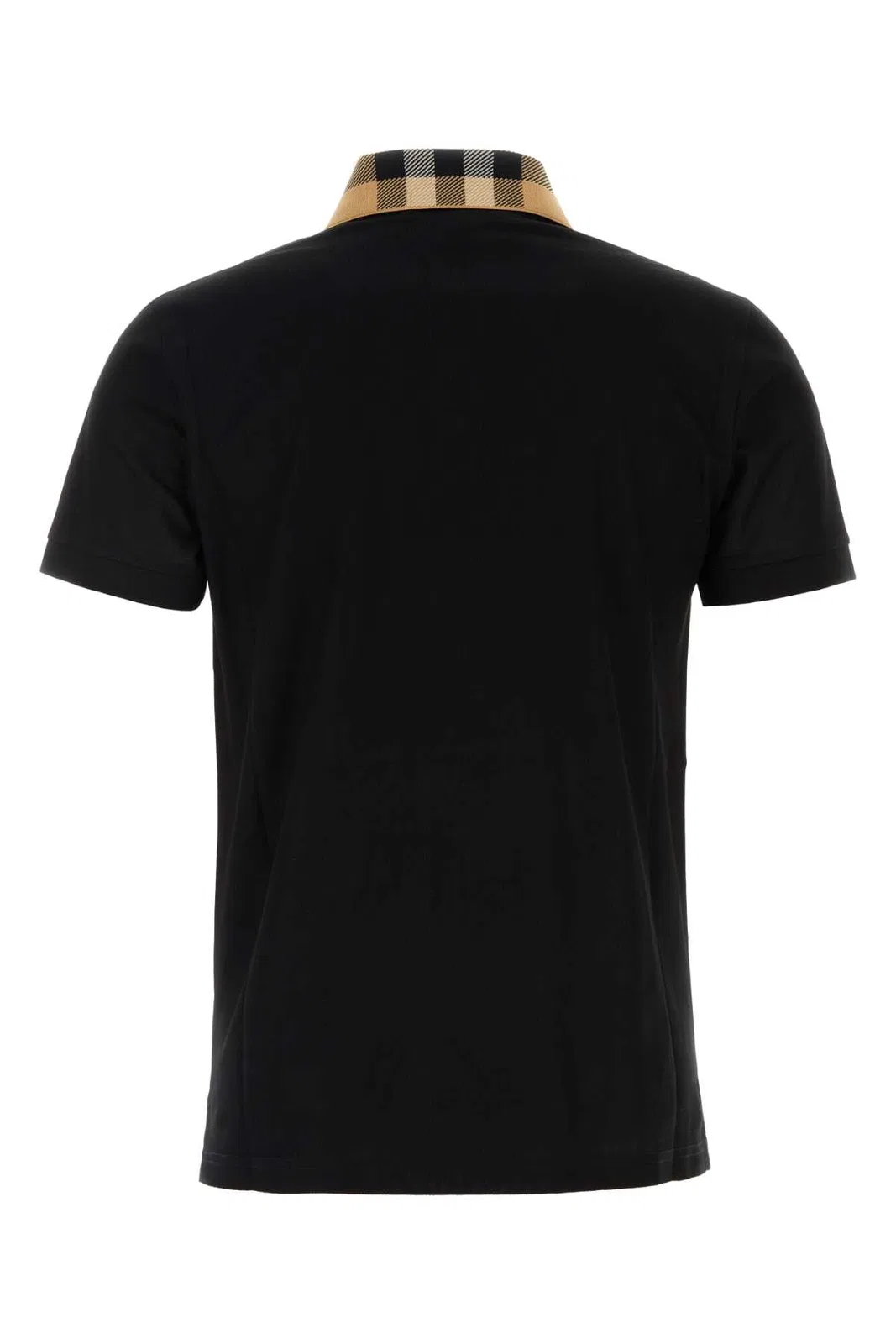 Burberry Black Piquet Polo Shirt