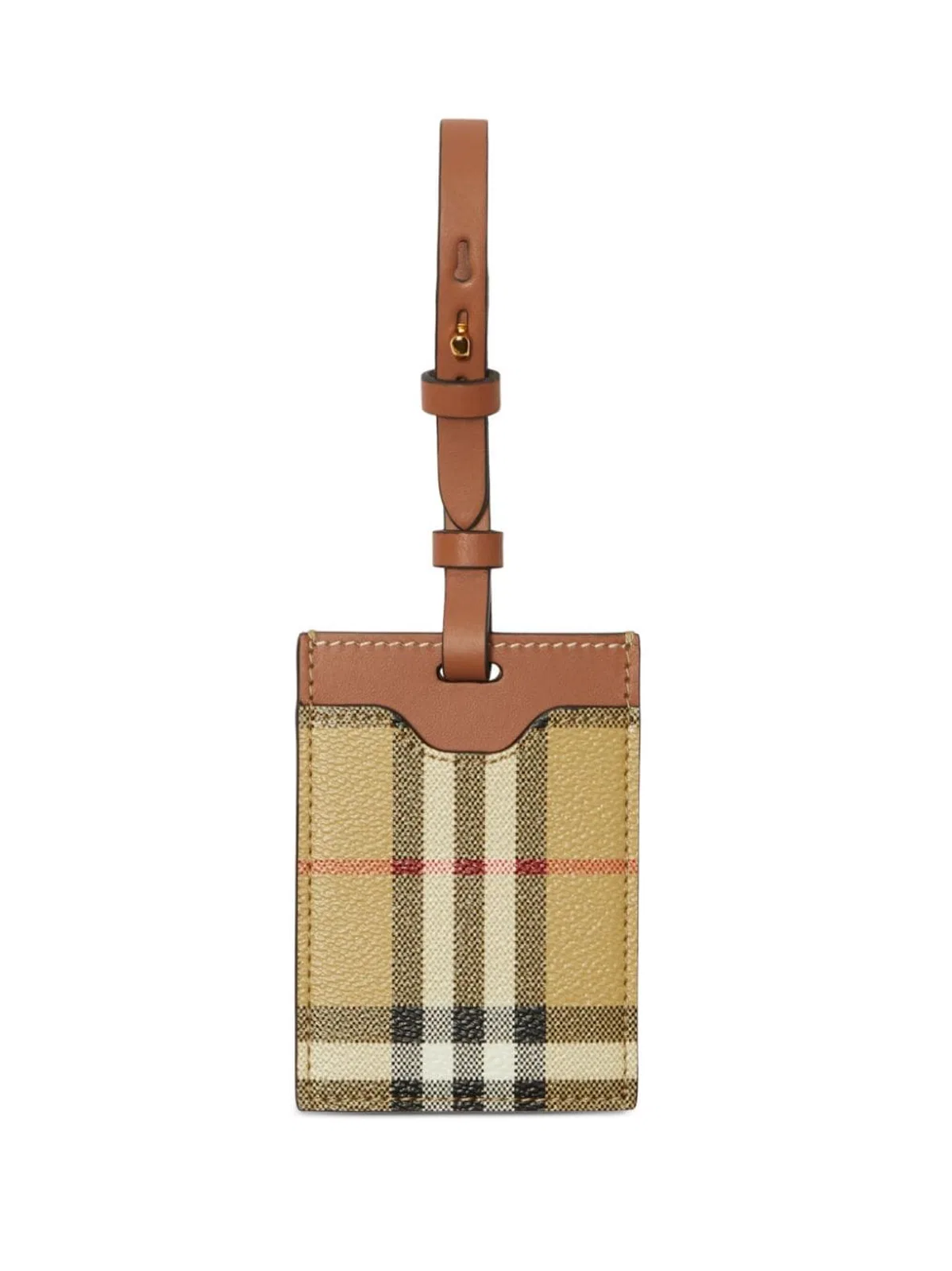 Burberry Men Brown Cotton Voyage Bag