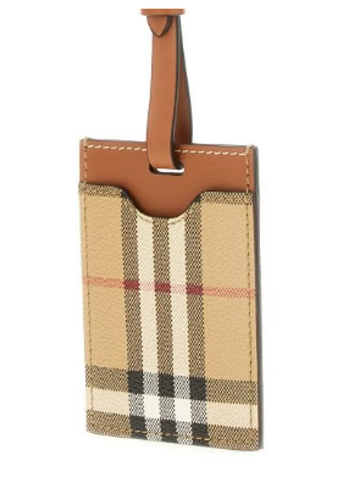 Burberry Men Brown Cotton Voyage Bag