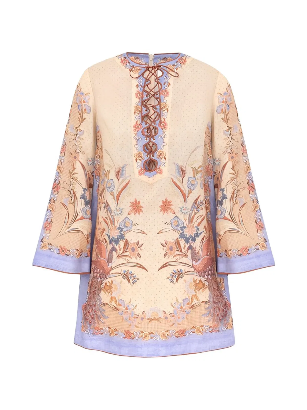 Zimmermann Indra Linen Mini Dress