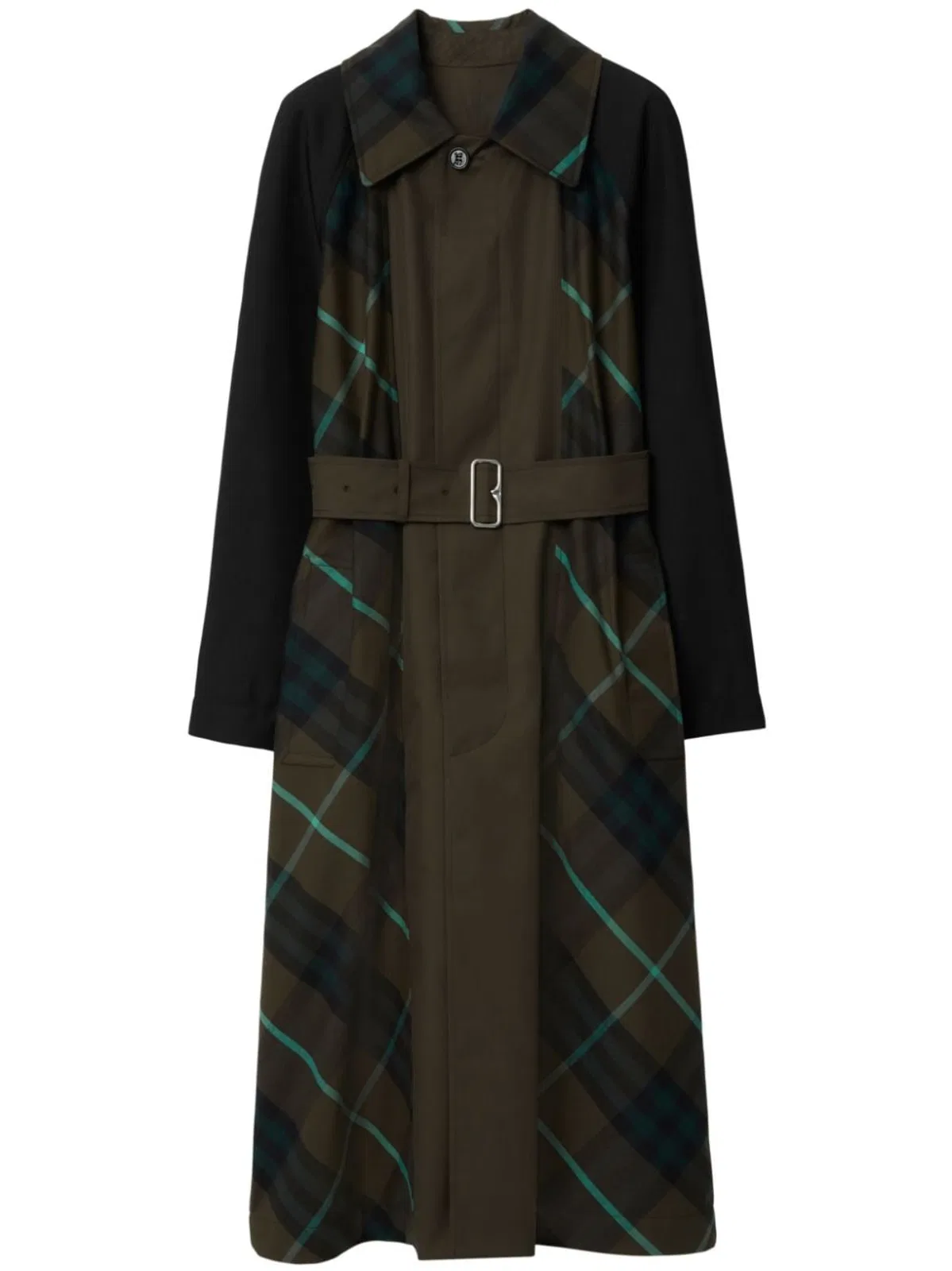 Burberry Embroidered Gabardine Bradford Trench Co