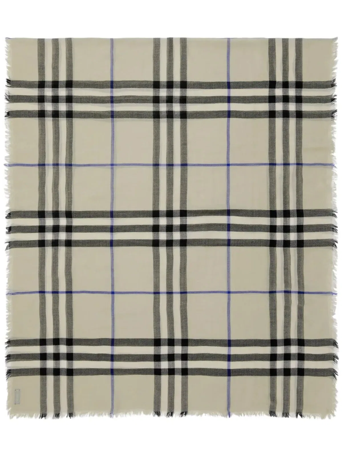 Burberry Lightweight Lichen Wool Scarf