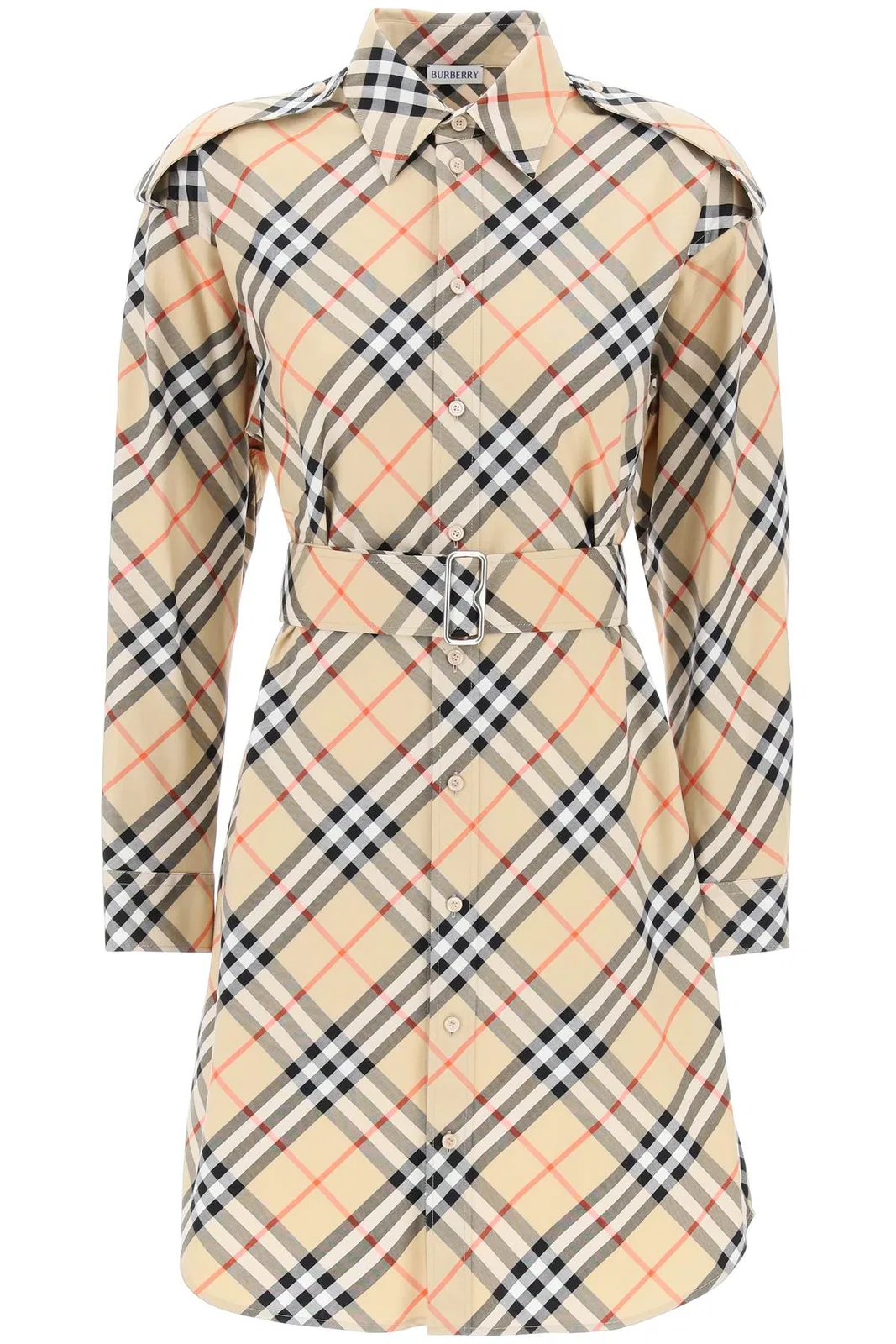 Burberry Embroidered Cotton Dress