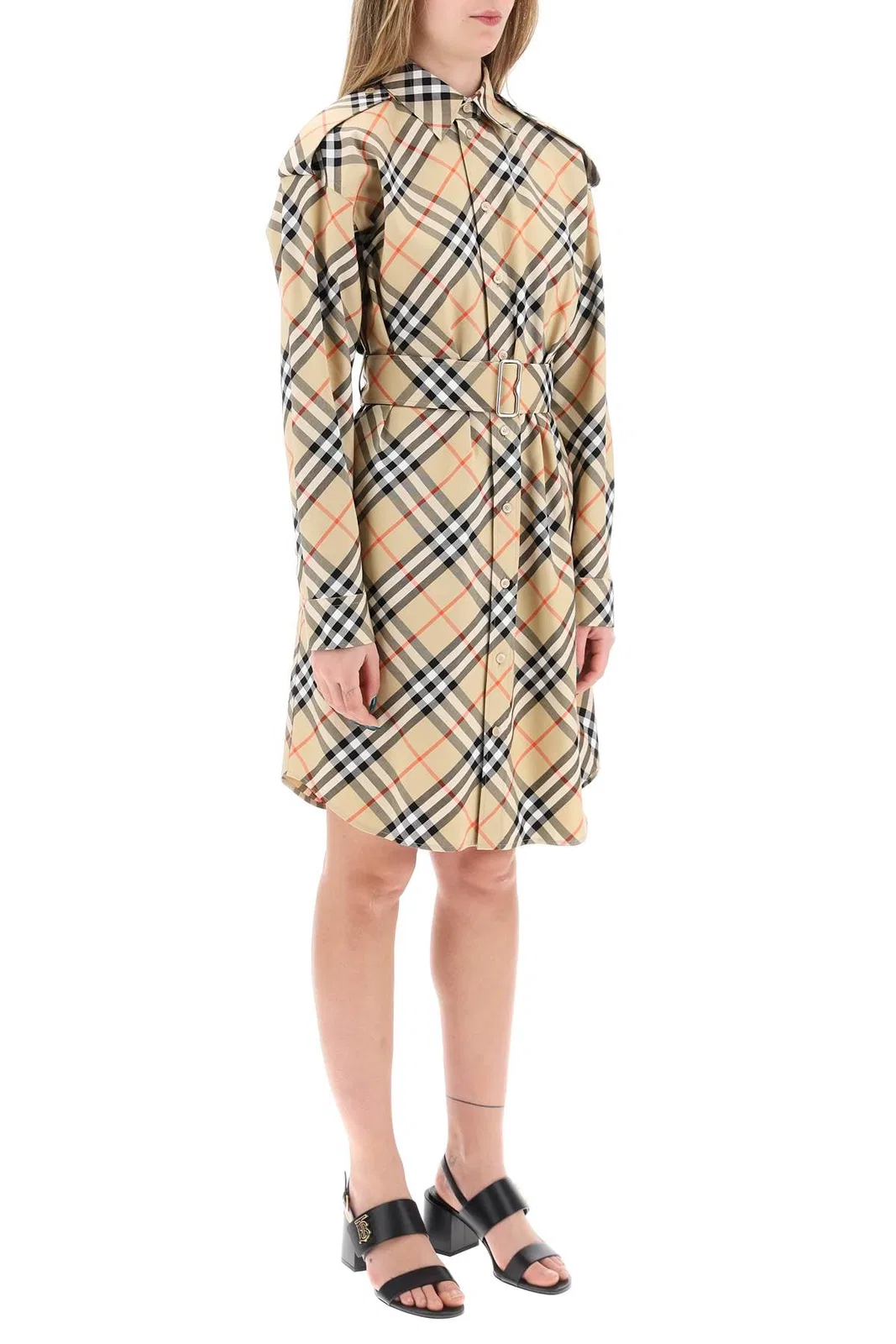 Burberry Embroidered Cotton Dress