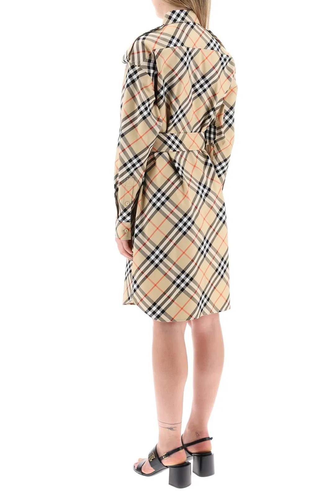 Burberry Embroidered Cotton Dress