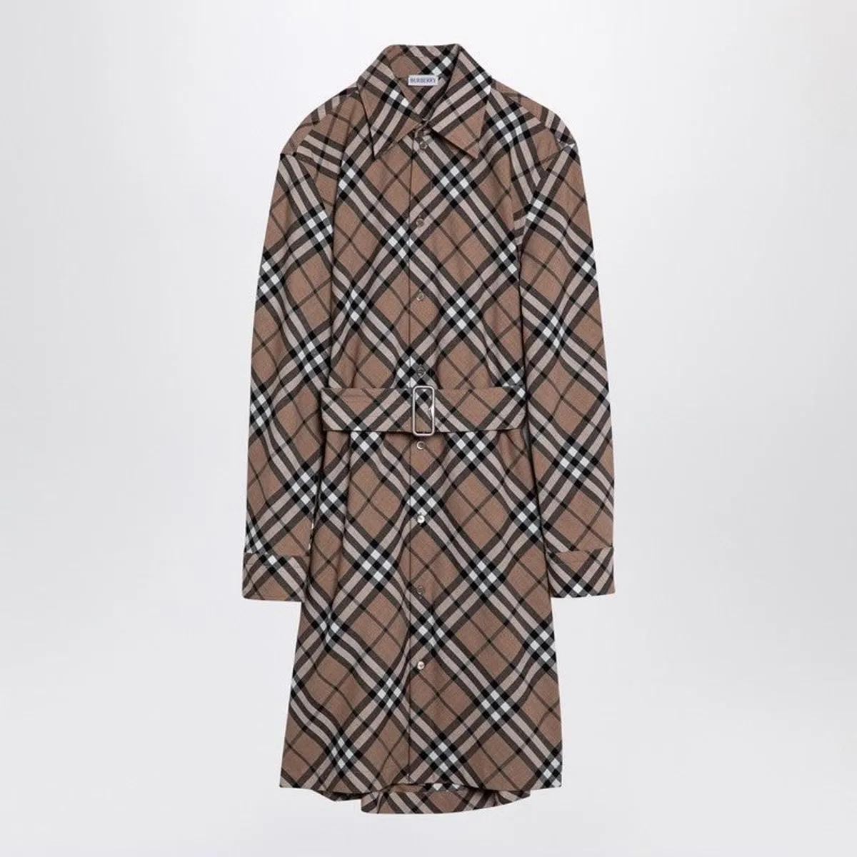 Burberry Belted Shirtdress
