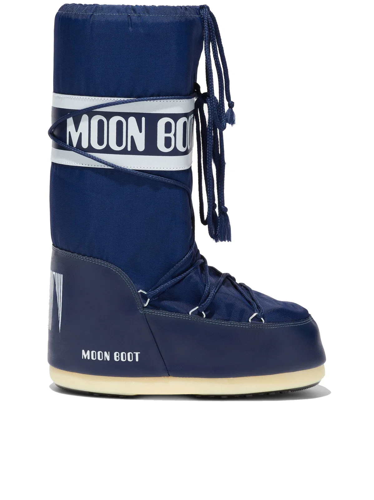 Moon Boot Icon Blue Nylon Boots
