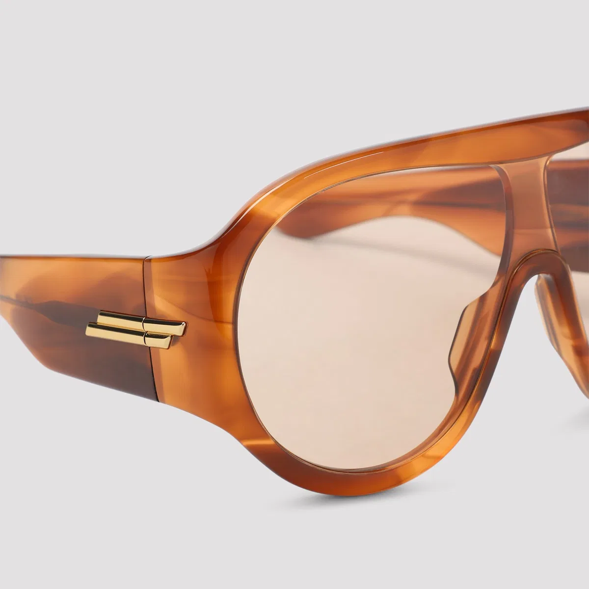 Bottega Veneta Havana Acetate Sunglasses