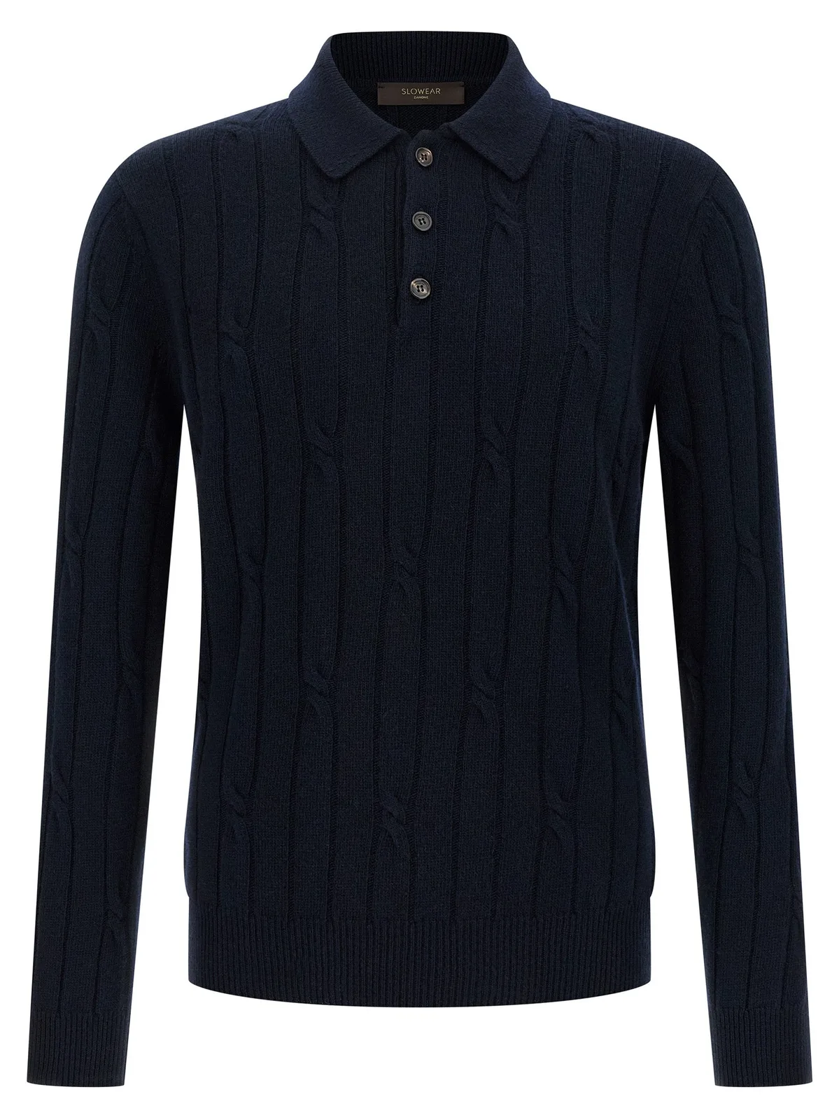 Zanone Cashmere Polo Shirt