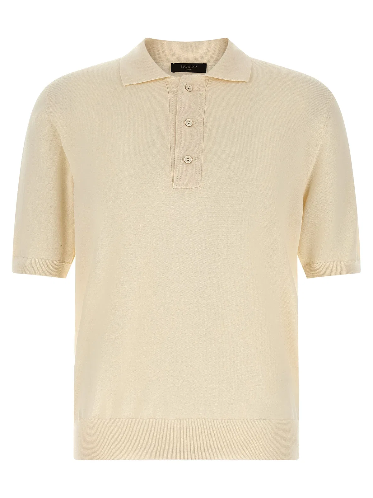 Zanone Cotton Knit Polo Shirt