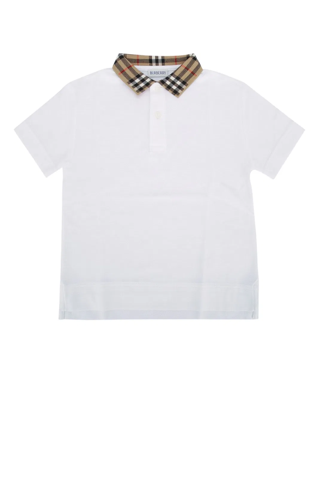 Burberry Kids Kids T-Shirts In White Cotton.