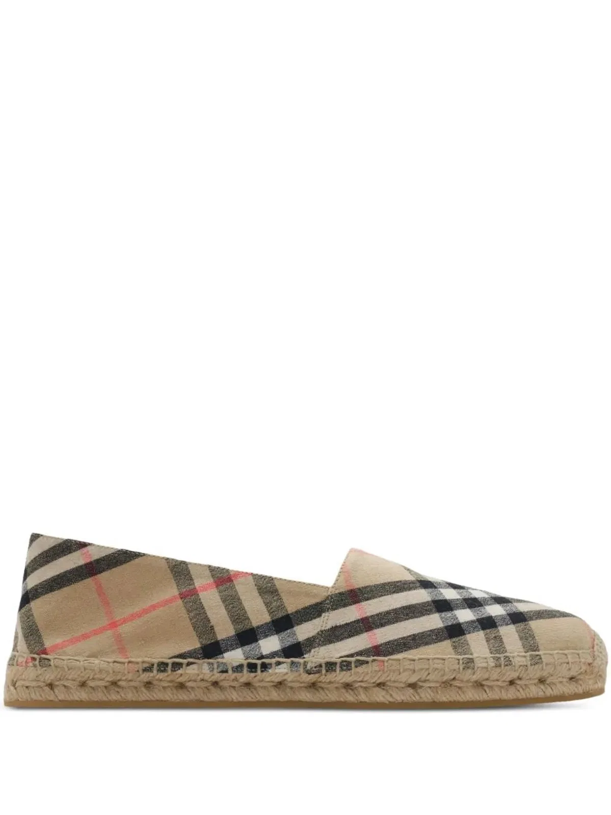 Burberry Mf Mews Espadrille Flat