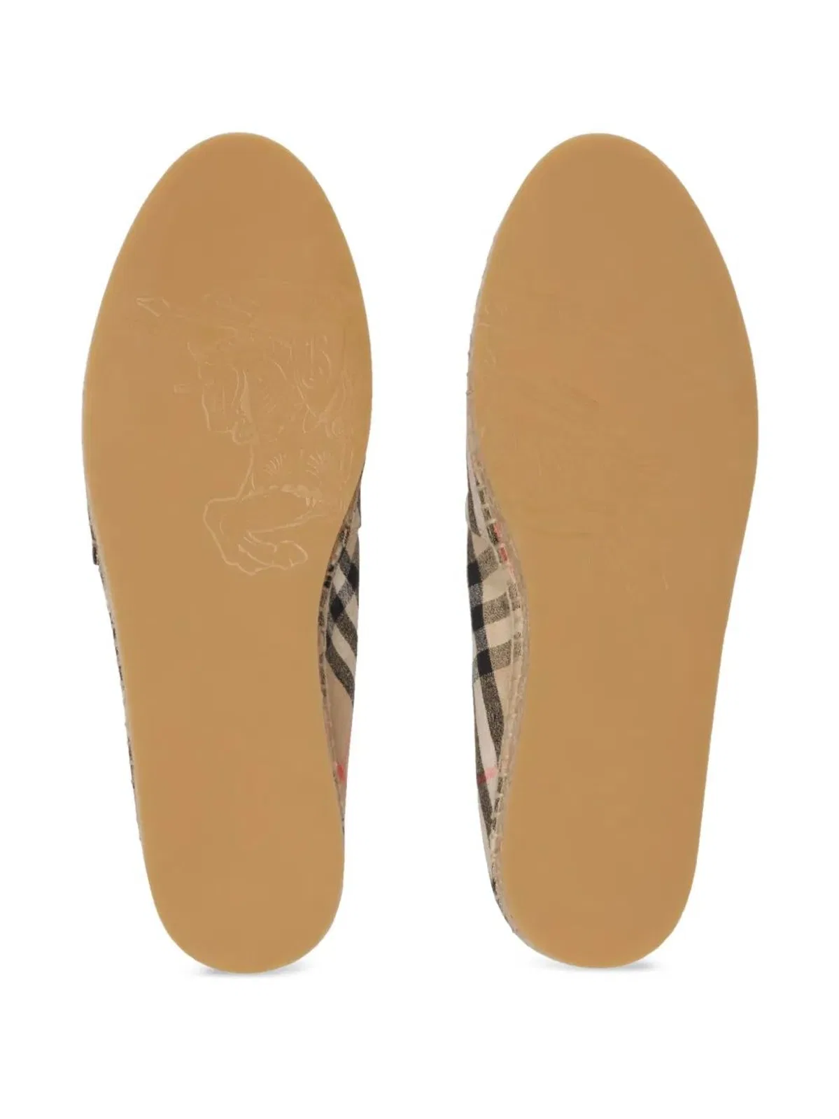 Burberry Mf Mews Espadrille Flat