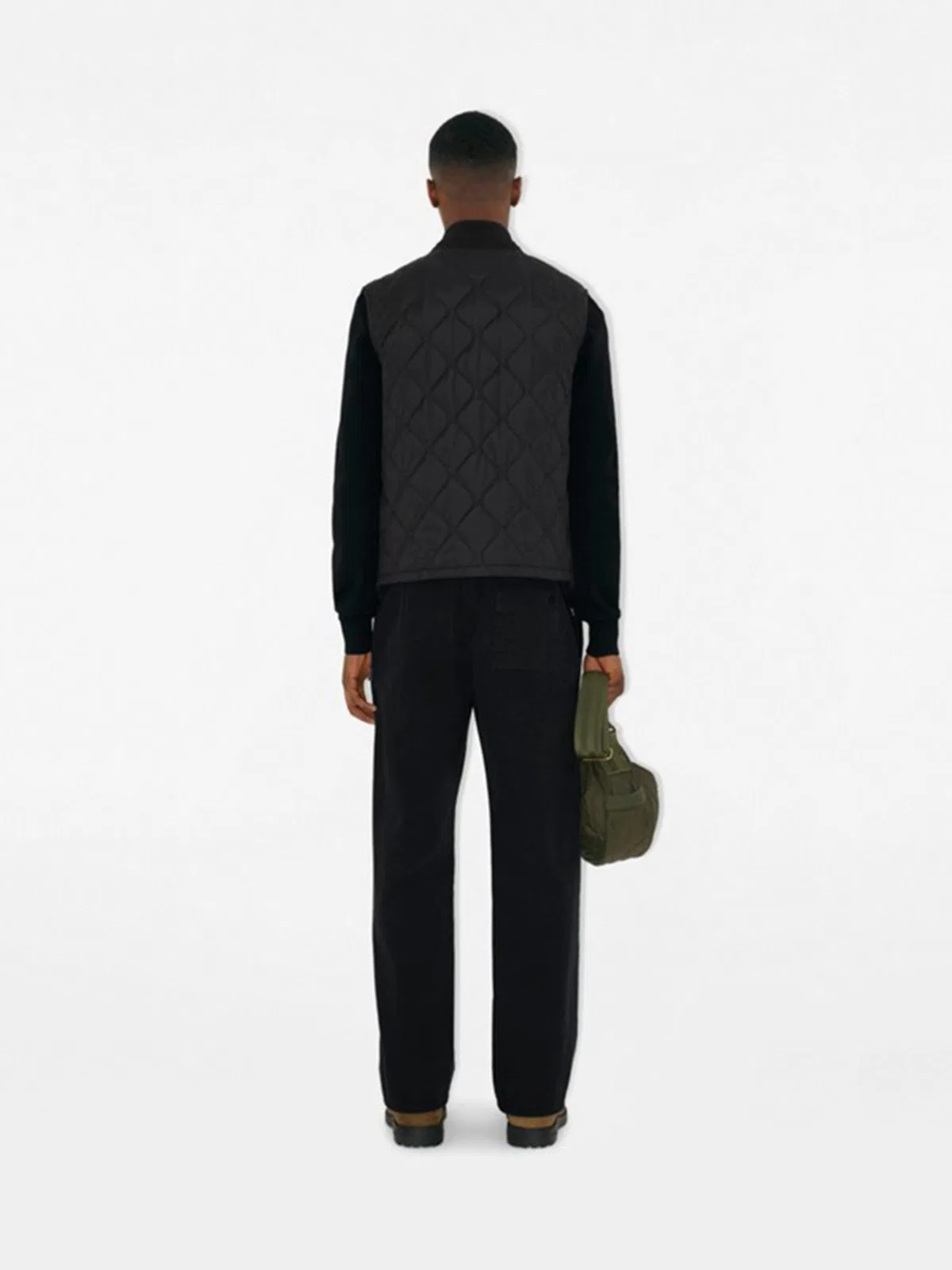 Burberry Black Nylon Vest