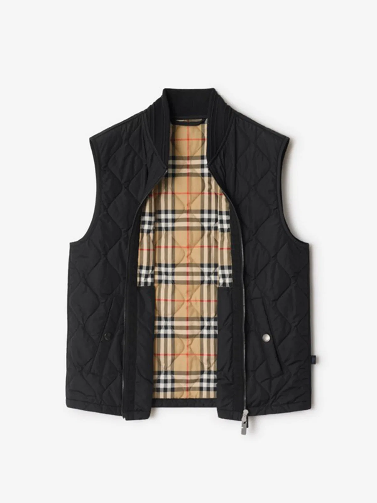 Burberry Black Nylon Vest