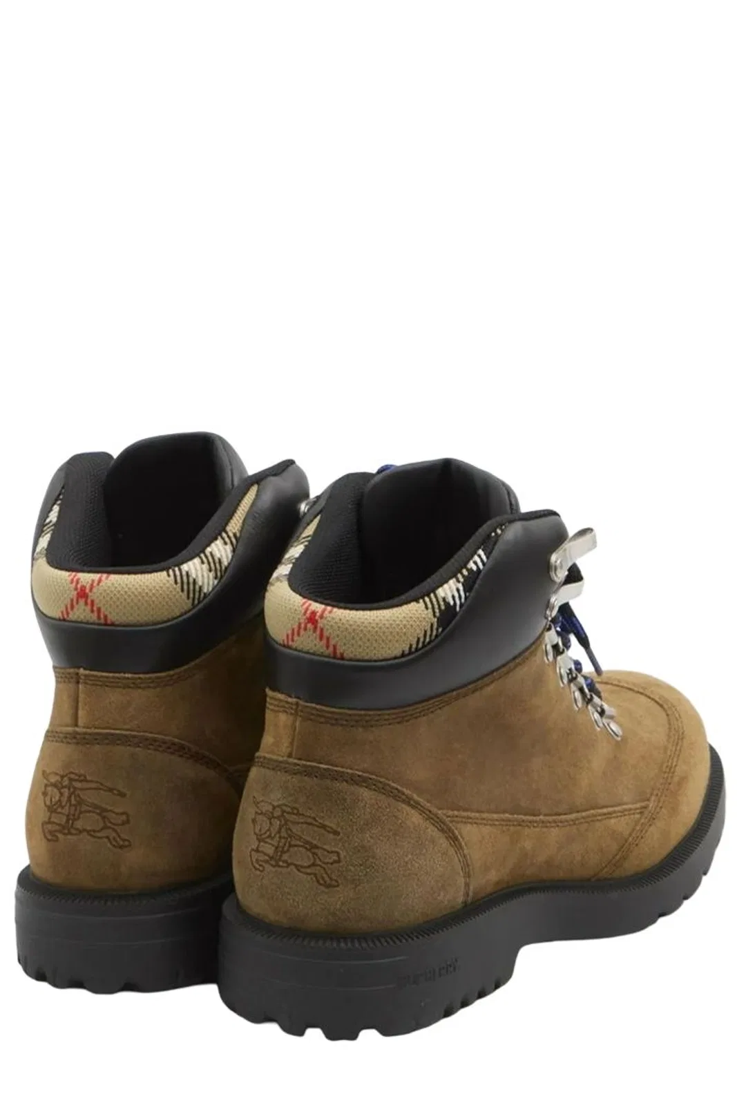 Burberry Brown Suede Moor Ankle Boots