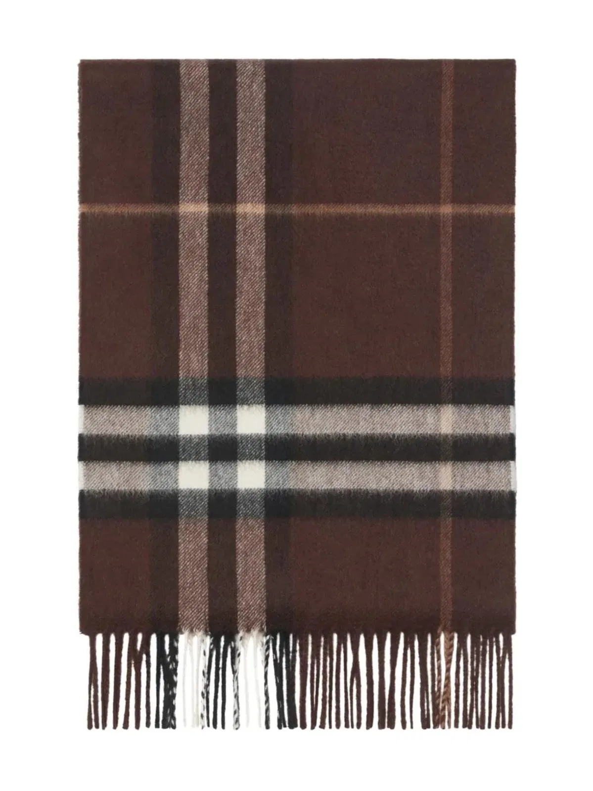 Burberry Plaid Cashmere Scarf