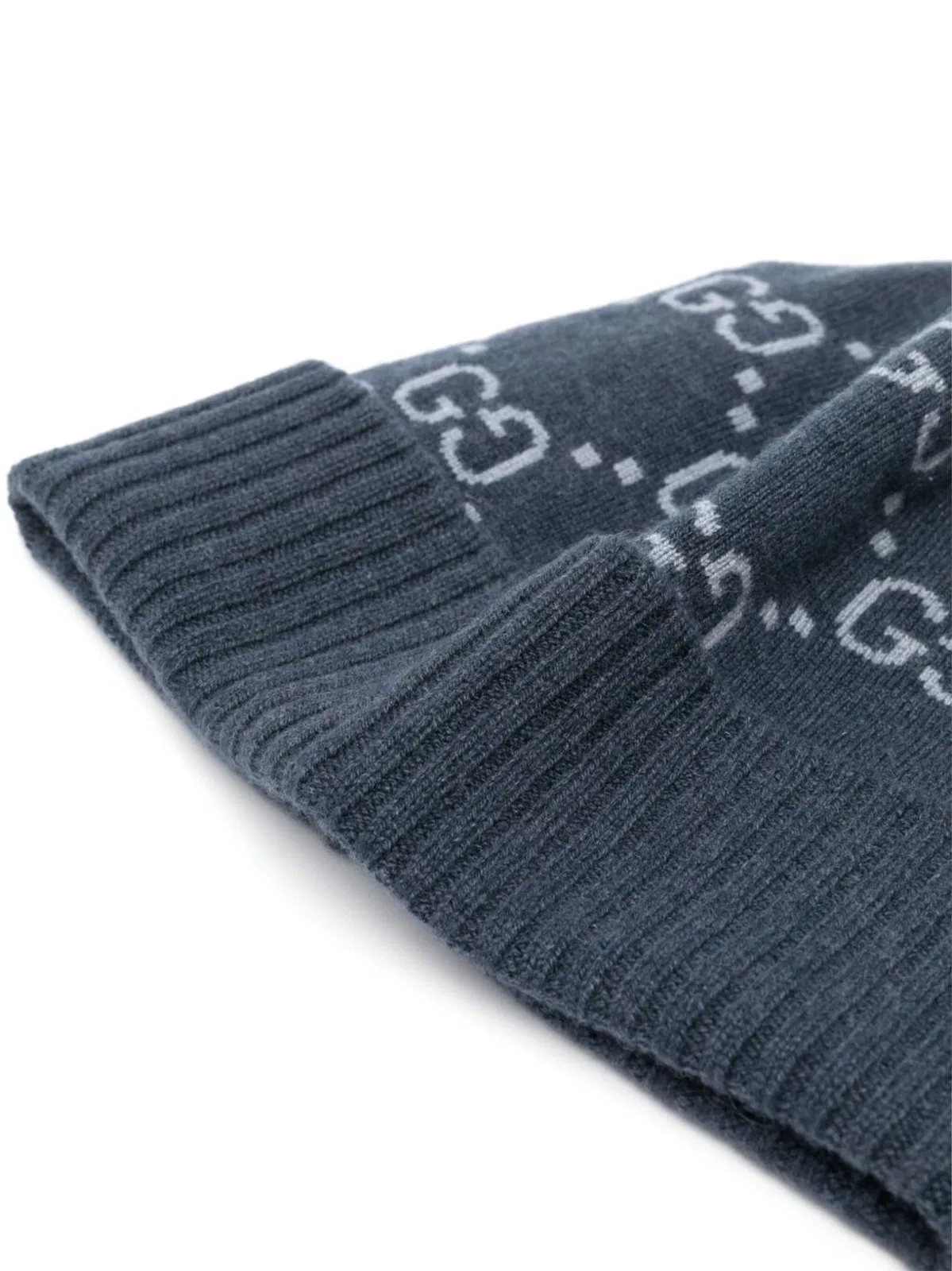 Gucci Blue Cashmere Hat Nuancie
