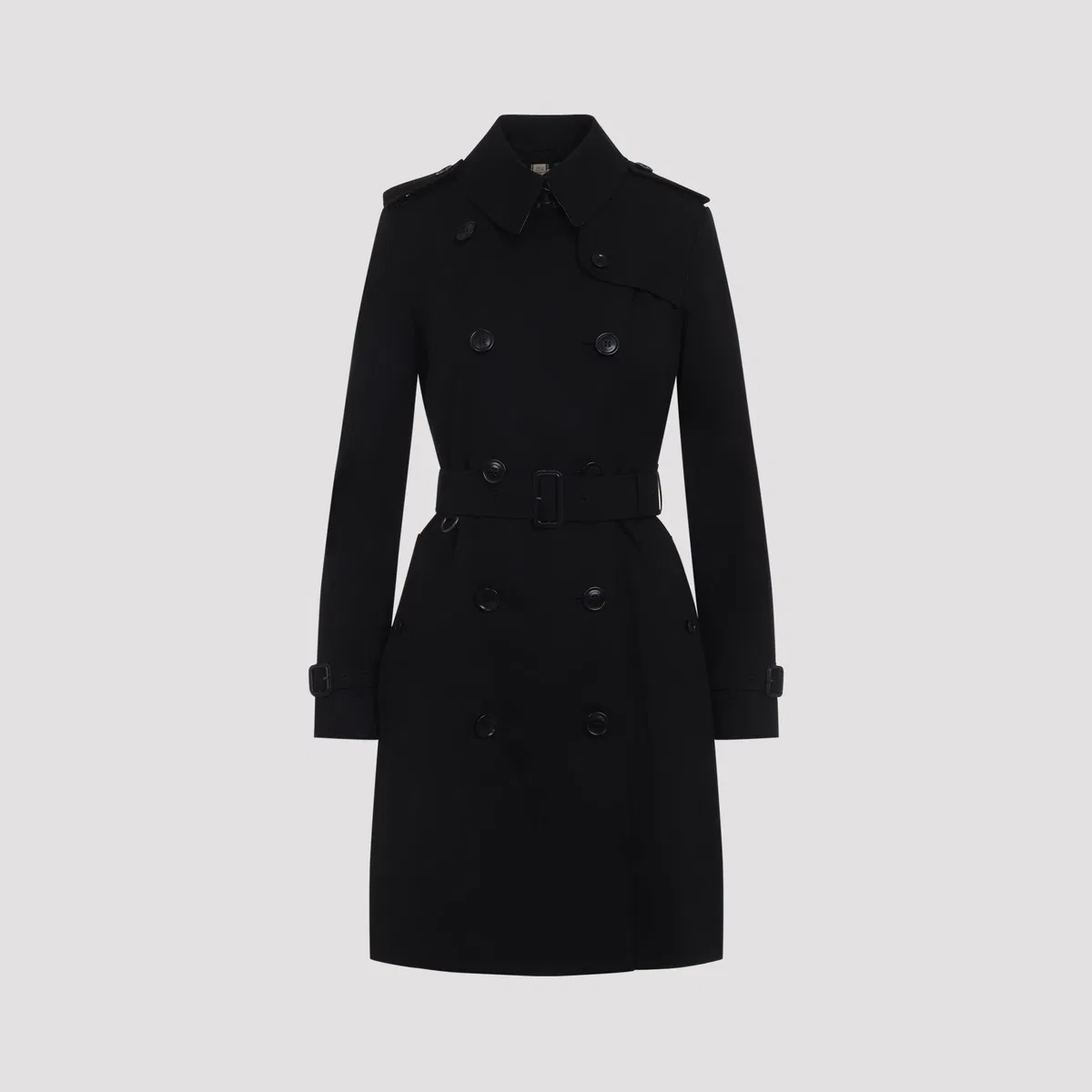 Burberry Black Chelsea Heritage Trench Coat