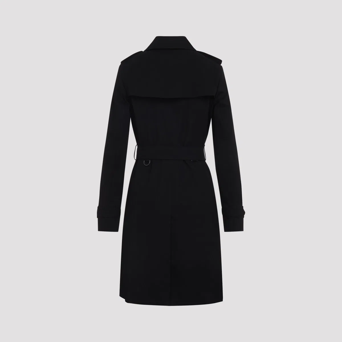 Burberry Black Chelsea Heritage Trench Coat